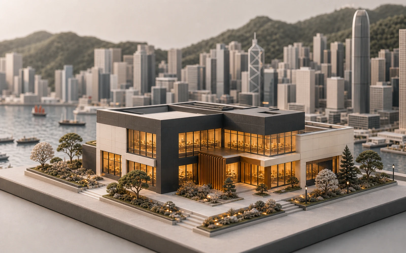 Concept illustration representing iGears Hong Kong engineering presence